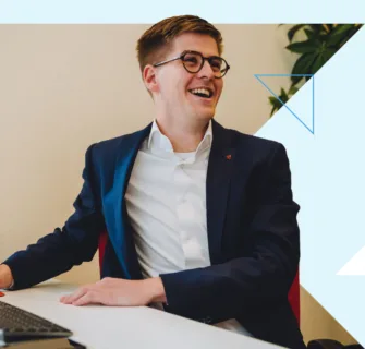 Student werken bij header